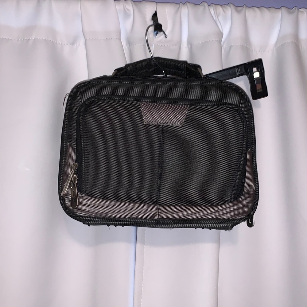 Symbols grey universal carry travel bag